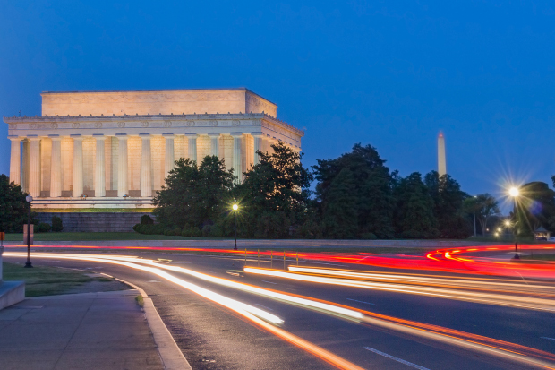 Lincoln Memorial in Washington, DC
